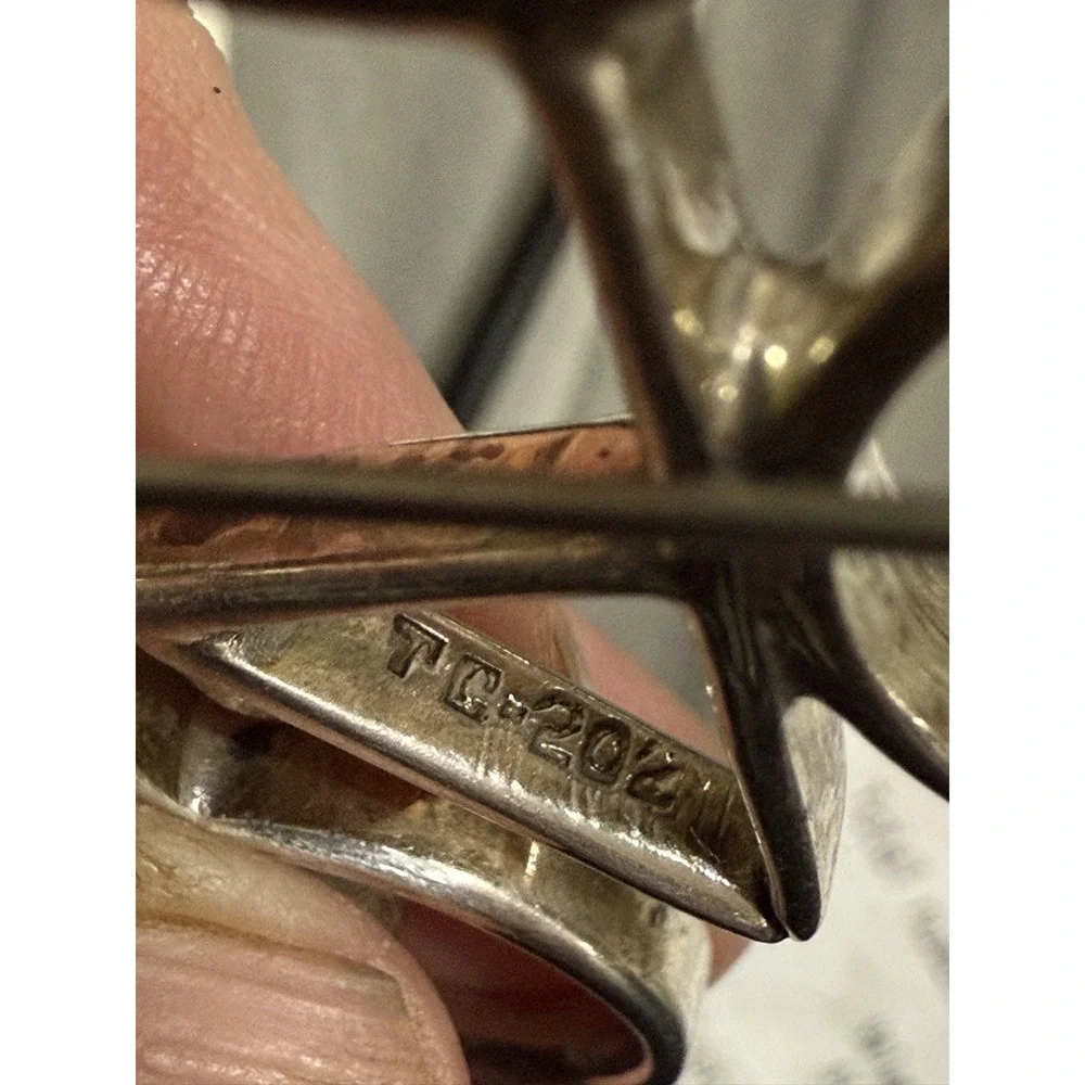 Bicycle brooch pin‎ Taxco sterling 925